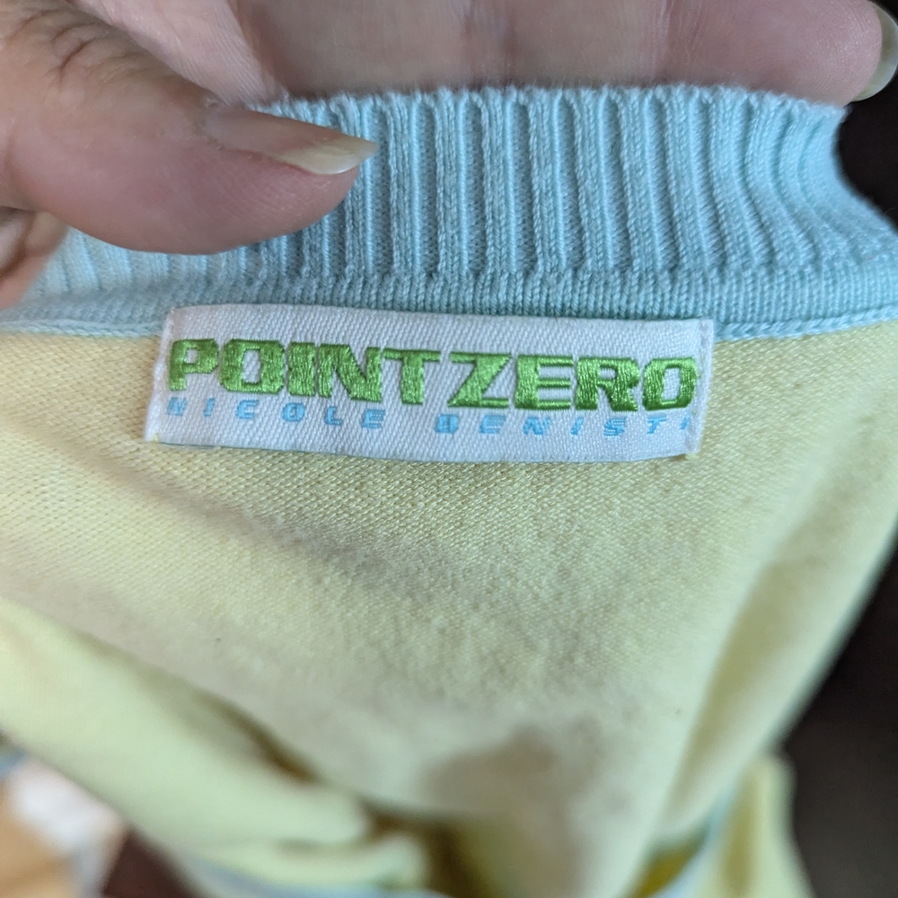 Point Zero Soft Yellow Ribbed Top - Picture 6 of 7